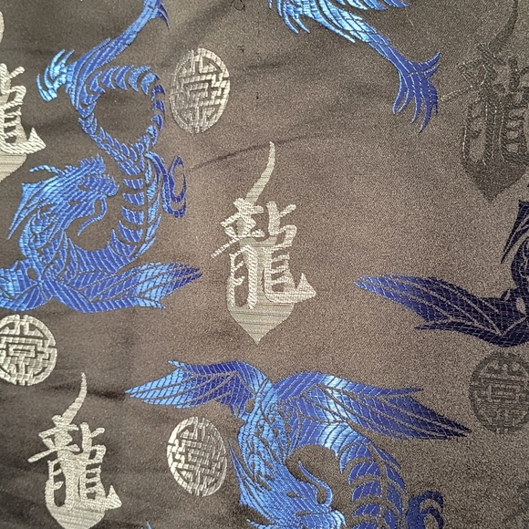 Dragon Print Buttonup Tee - Picture 5 of 6